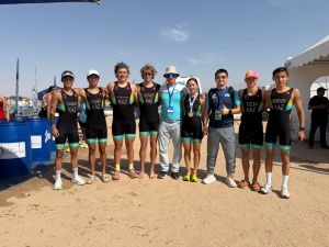 KAZAKHSTANI TRIATHLETES WIN BRONZE AT THE ASIAN CHAMPIONSHIP!